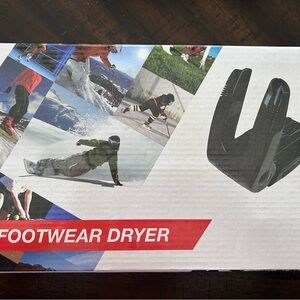 Sleek Black Footwear Dryer